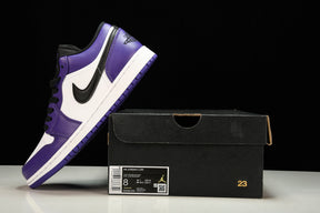 Air Jordan 1 Low Court Purple White