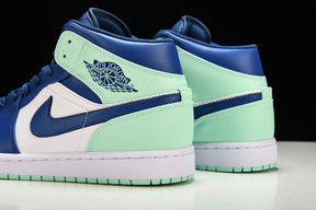 Air Jordan 1 Mid Mystic Navy Mint Foam