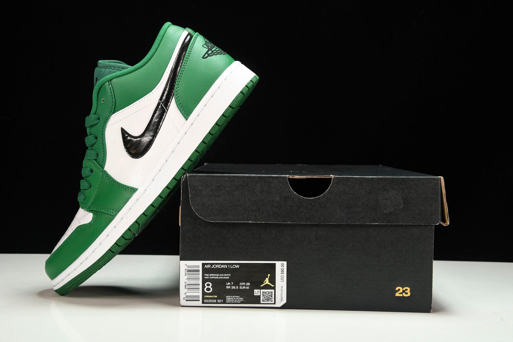 Air Jordan 1 Low Pine Green