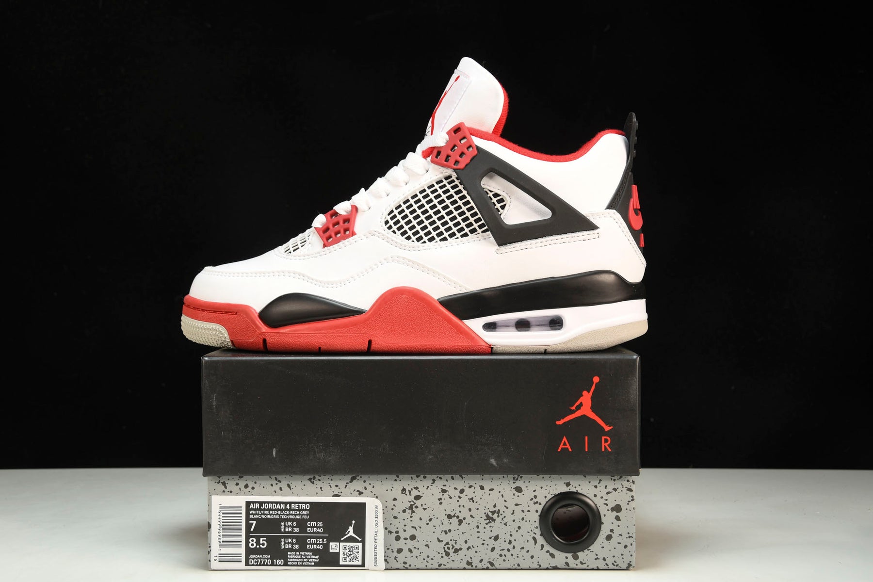 Air Jordan 4 Retro Fire Red (2020)