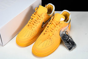 Nike Air force 1 Low Off White University Gold