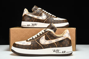 Nike Air Force 1 Low Louis Vuitton Monogram Brown