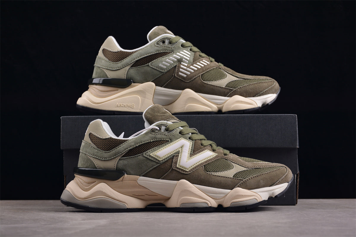 New Balance 9060 Dark Camo Sandstone