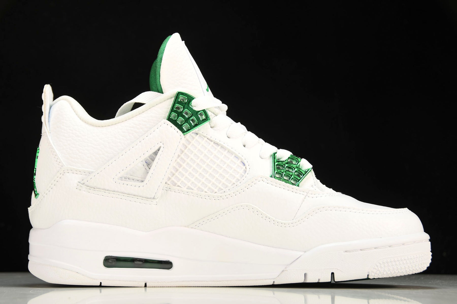 Air Jordan 4 Retro Metallic Green