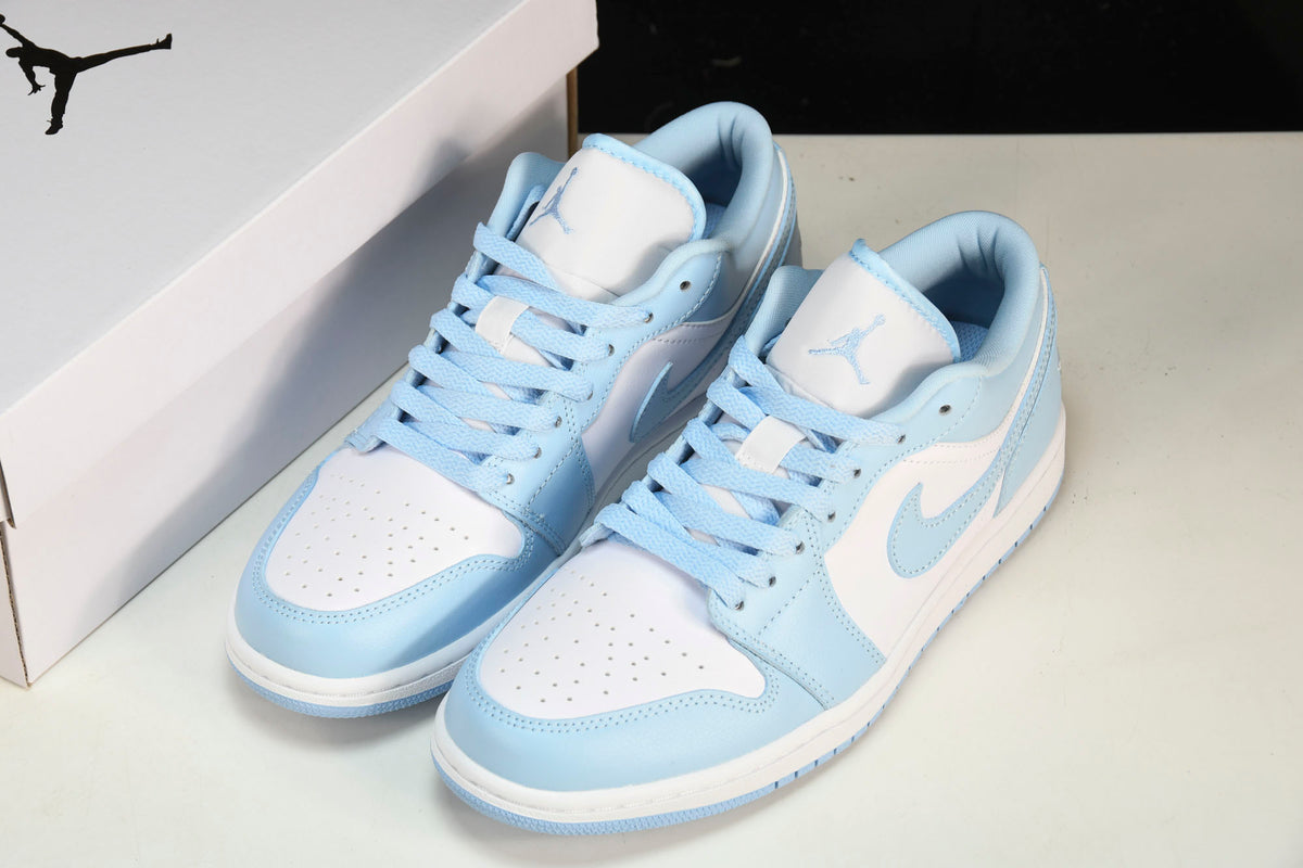 Air Jordan 1 Low White Ice Blue