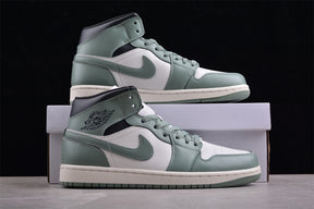 Air Jordan 1 Mid Jade Smoke