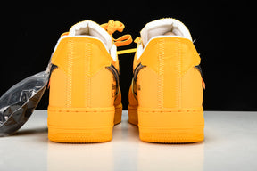 Nike Air force 1 Low Off White University Gold