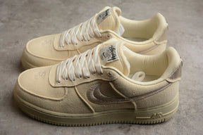 Stussy x Nike Air Force 1 Low Beige