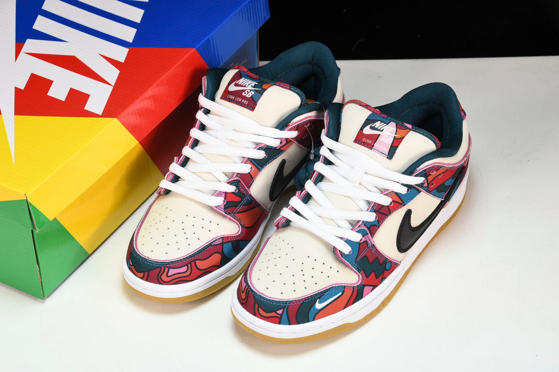 Parra x Nike SB Dunk Low Pro Abstract Art