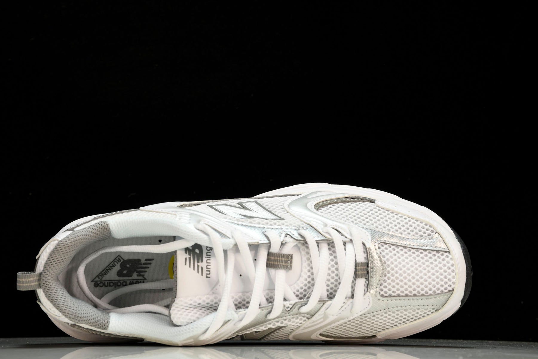 New Balance 530 White Silver Metallic