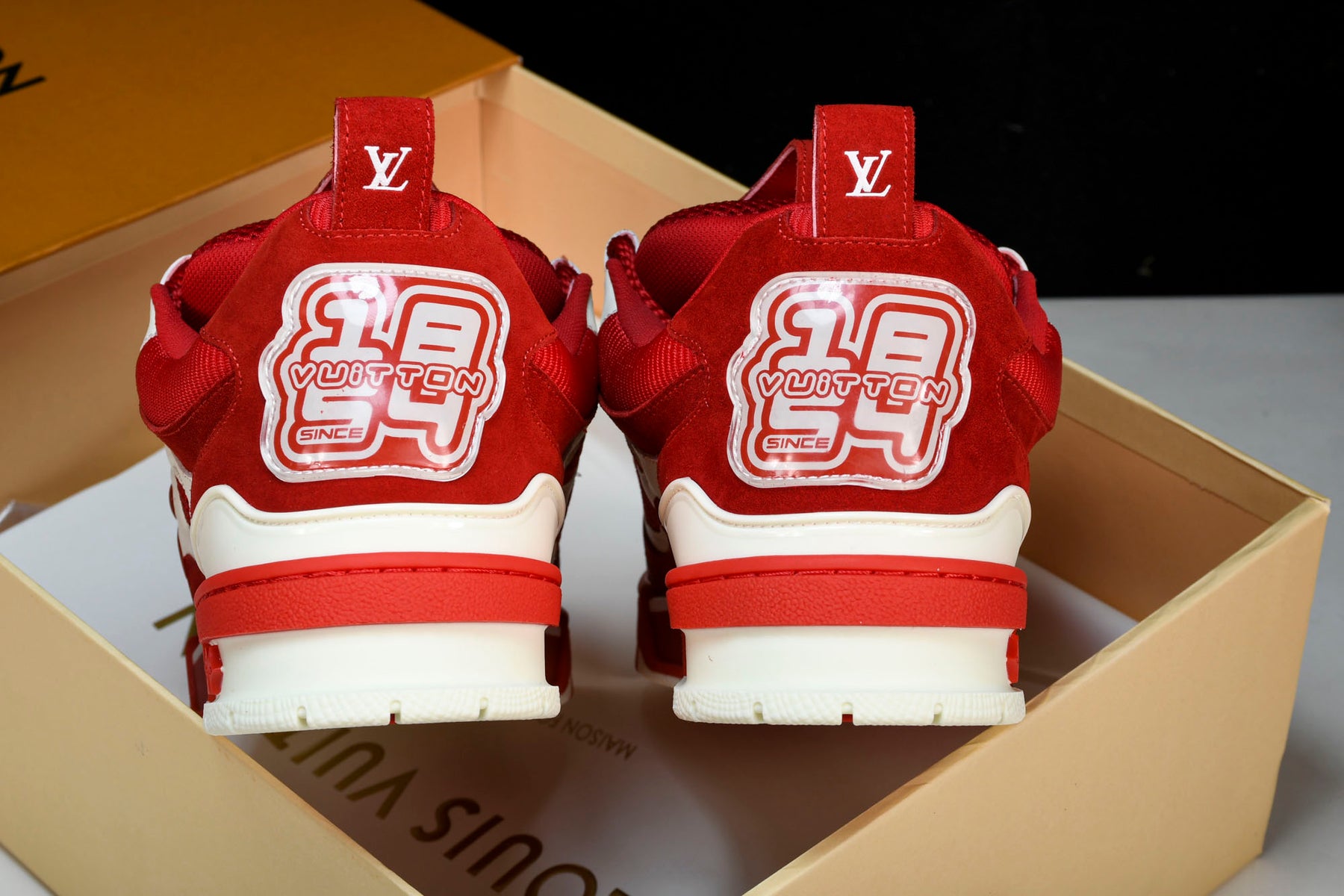 Louis Vuitton LV Skate Sneaker Red White