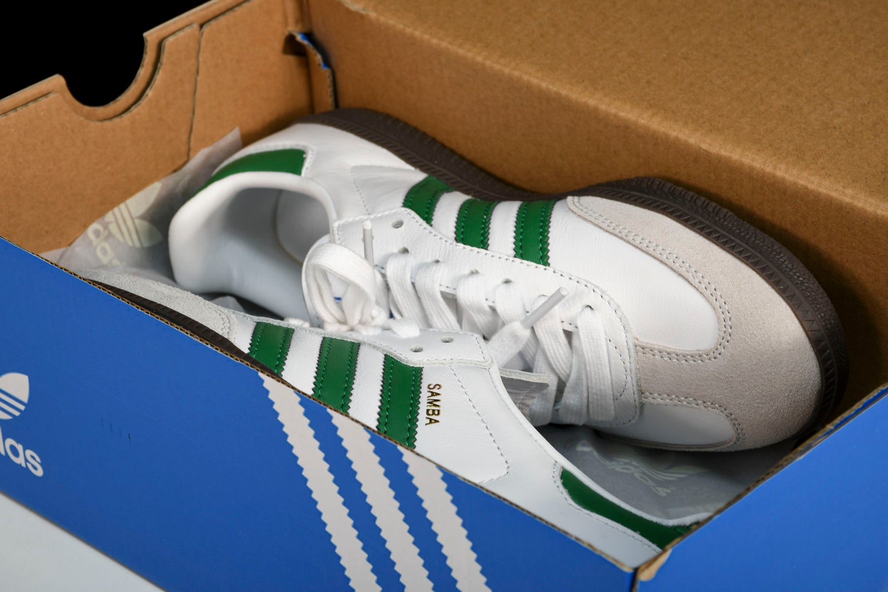 adidas Samba OG Footwear White Green