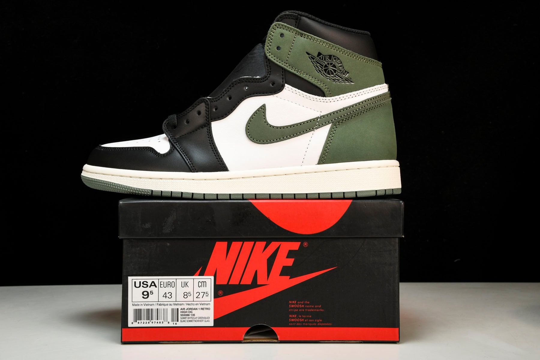 Air Jordan 1 Retro High Clay Green