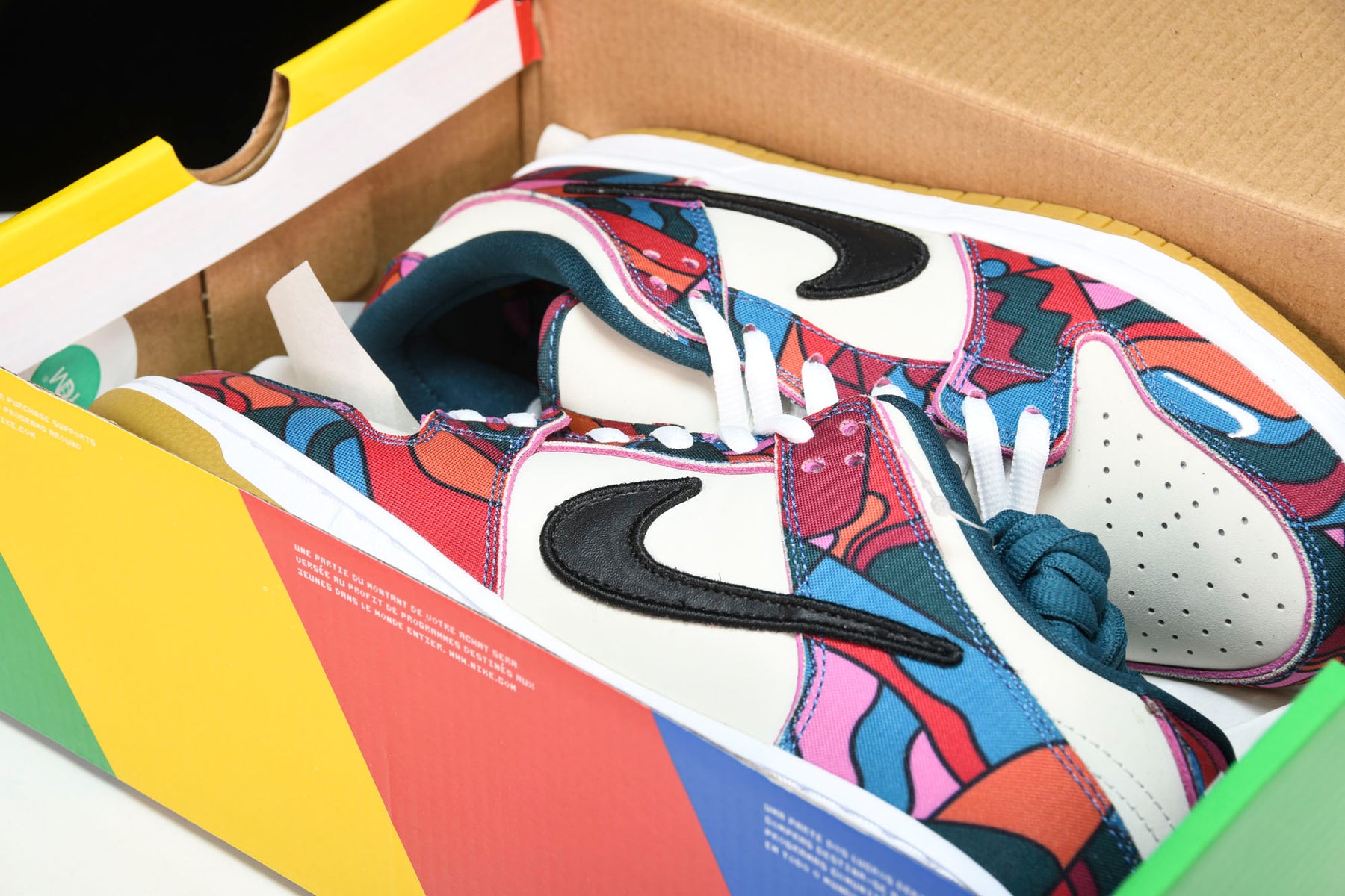 Parra x Nike SB Dunk Low Pro Abstract Art