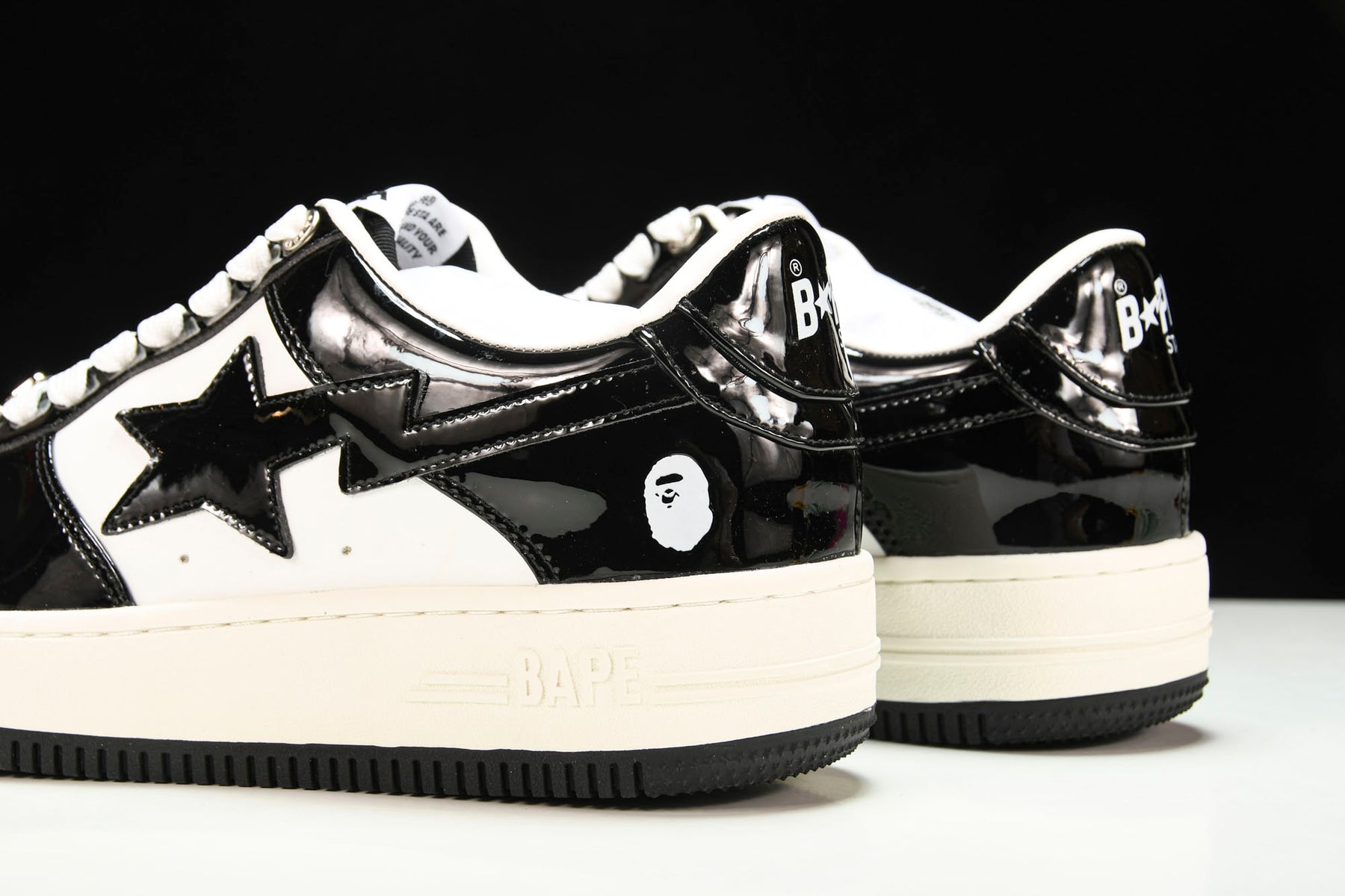 A Bathing Ape Bape Sta Low Black