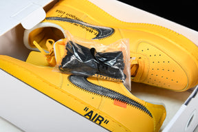 Nike Air force 1 Low Off White University Gold