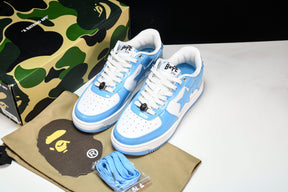 Bape Sta Patent Leather Blue White