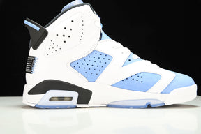 Air Jordan 6 Retro UNC White