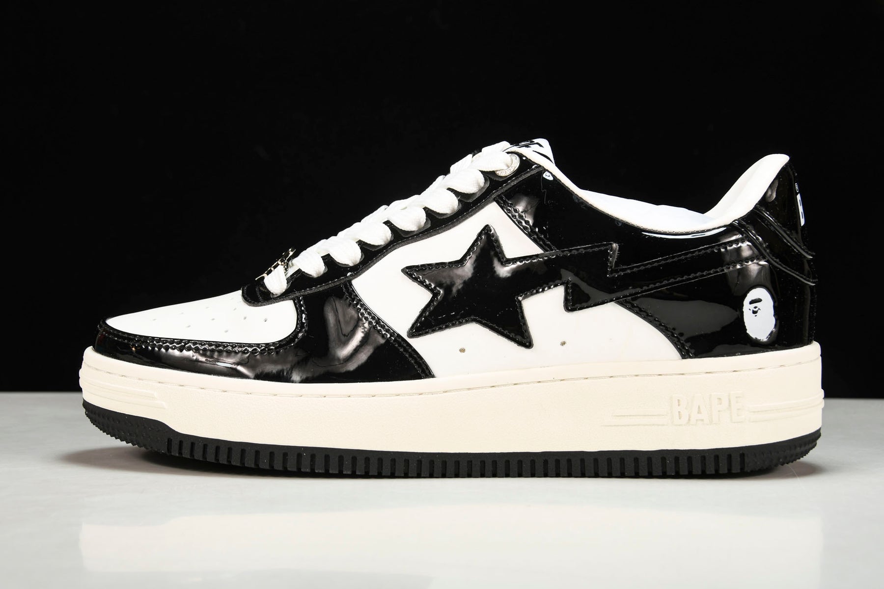 A Bathing Ape Bape Sta Low Black