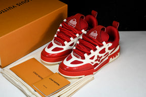 Louis Vuitton LV Skate Sneaker Red White