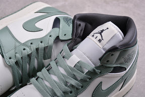 Air Jordan 1 Mid Jade Smoke