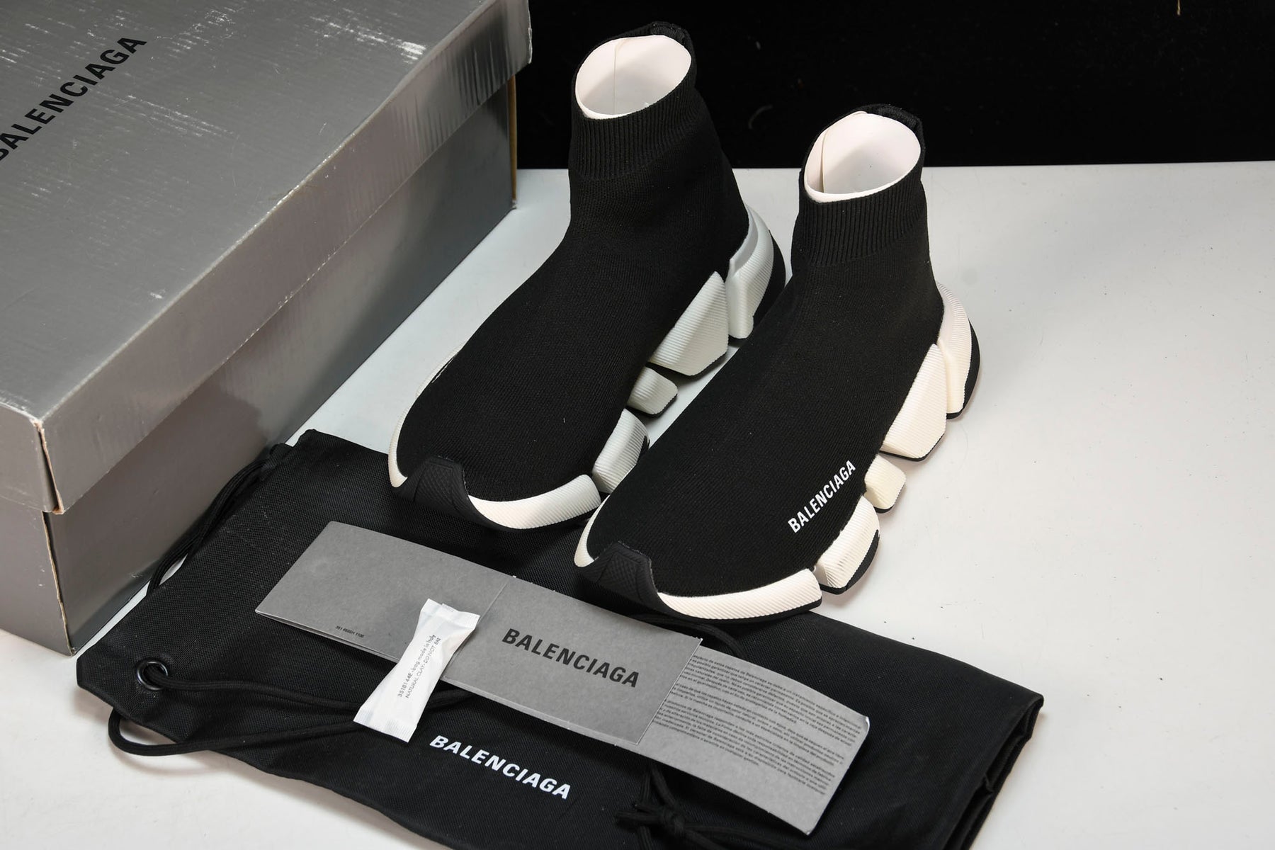 Balenciaga Speed 2.0 Black White