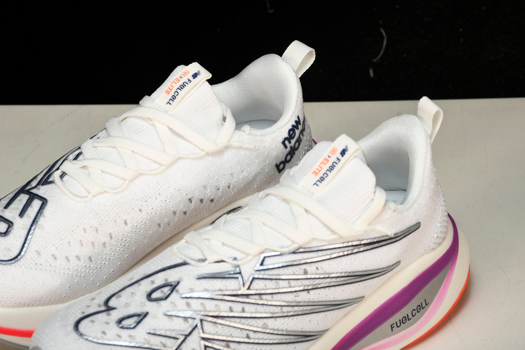 New Balance FuelCell SC Elite V3 White Victory