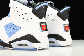 Air Jordan 6 Retro UNC White