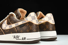 Nike Air Force 1 Low Louis Vuitton Monogram Brown