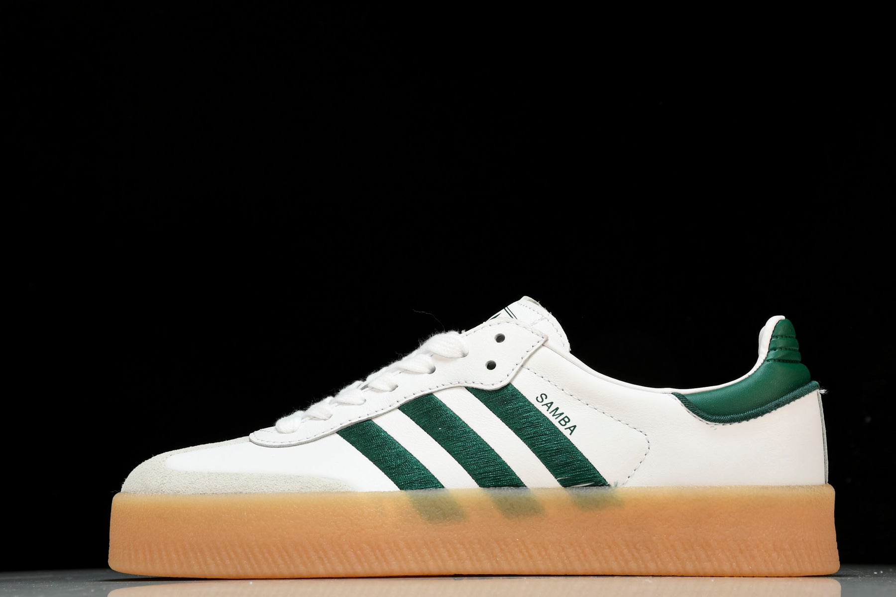 adidas Sambae White Collegiate Green Gum