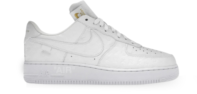 Louis Vuitton x Nike Air Force 1 Low By Virgil Abloh White