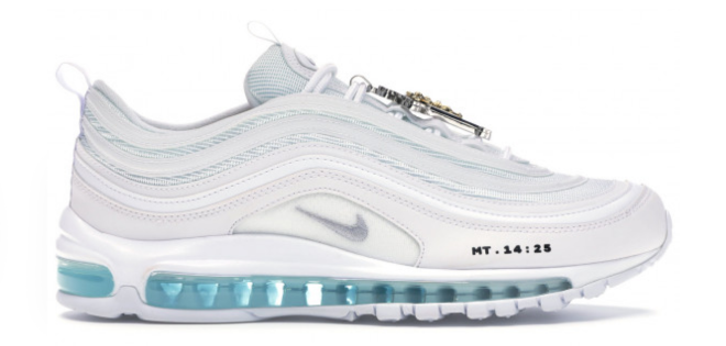 Nike Air Max 97 MSCHF x INRI Jesus Shoes