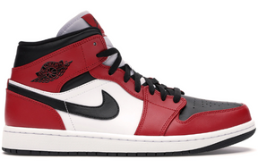 Air Jordan 1 Mid Chicago Toe