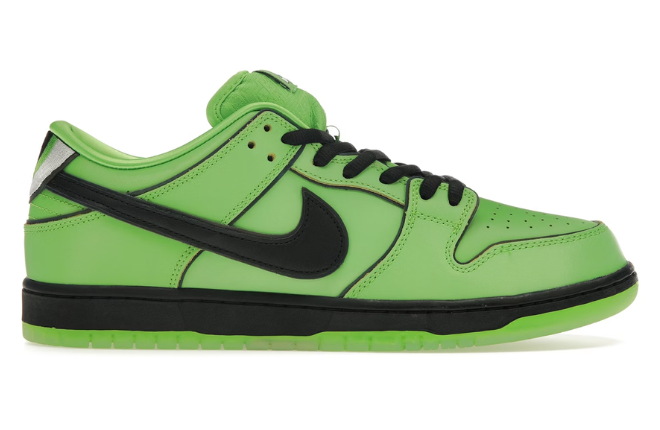 Nike SB Dunk Low The Powerpuff Girls Buttercup