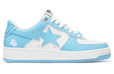 Bape Sta Patent Leather Blue White